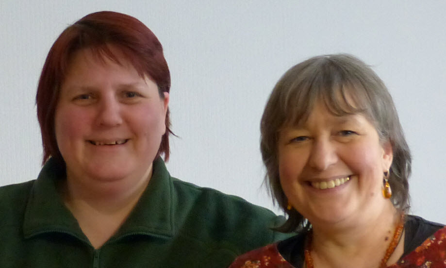 Angelina Schulze und Andrea Rosenthal